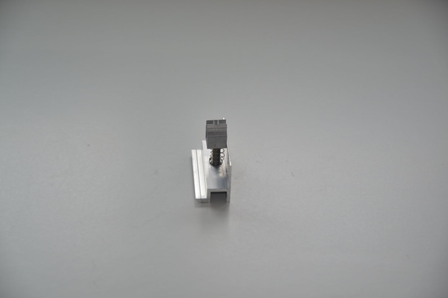 Endklemme mit Klick-System (silber, unbehandelt), 30mm