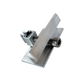 Endklemme mit Klick-System (silber, unbehandelt), 30mm