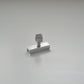 Mittelklemme mit Klick-System (silber, unbehandelt), 30mm