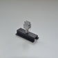 Mittelklemme mit Klick-System (schwarz, eloxiert) 30mm