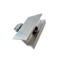 Endklemme mit Klick-System (silber, unbehandelt), 30mm