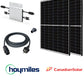 Balkonkraftwerk Wechselrichter 800W | 2 x Canadian Solar CS6R-410MS BF - Black Frame