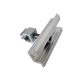 Mittelklemme mit Klick-System (silber, unbehandelt), 30mm